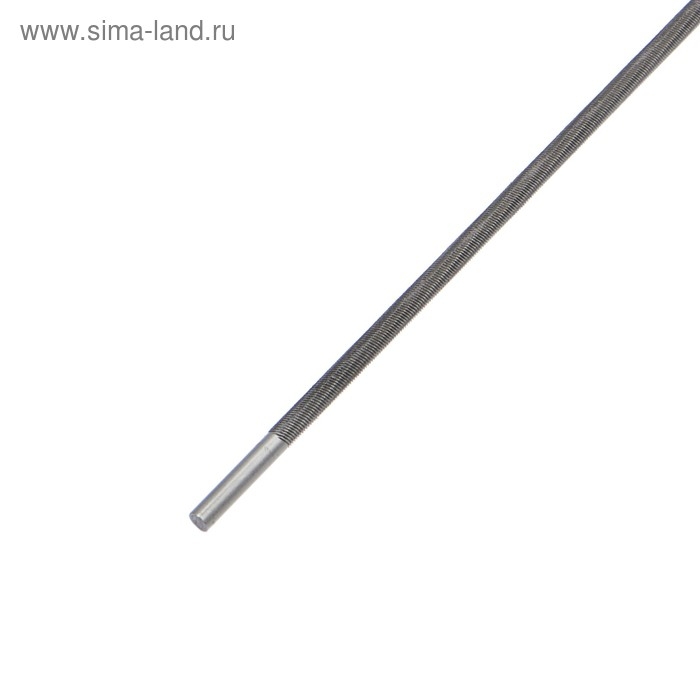 Напильник ТУНДРА, для цепей с шагом 1/4 Напильник ТУНДРА, для цепей с шагом 1/4", круглый, У10, 2К рукоятка, d=4 мм, №3, 200 мм