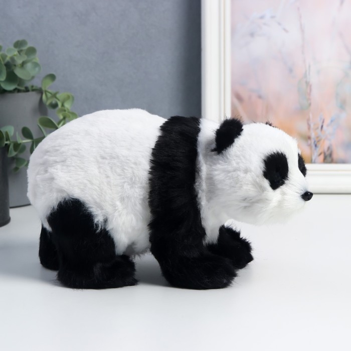Пушистик искусственный мех  Пушистик искусственный мех "Панда" 12,5х22х11 см