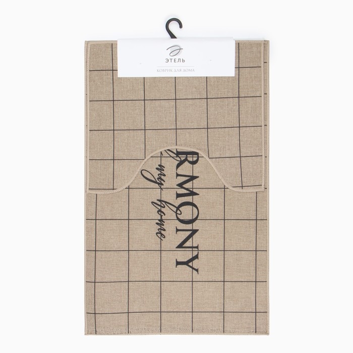 Набор ковриков для ванной Этель Набор ковриков для ванной Этель "Harmony" 2 шт, 48х78 см, 40х45 см