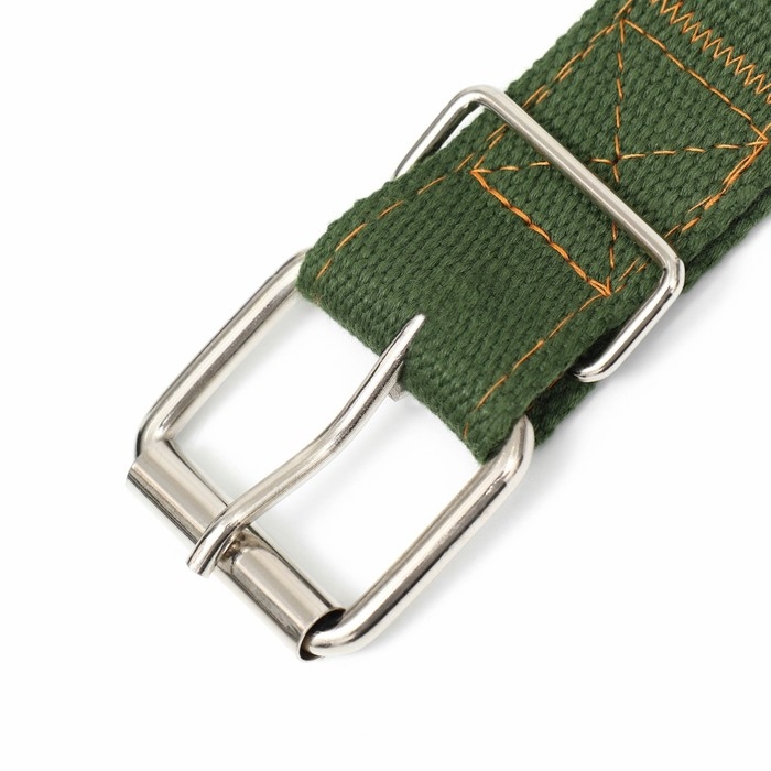 Ошейник брезентовый с подкладом, 72 х 3,5 см, хаки Ошейник брезентовый с подкладом, 72 х 3,5 см, хаки