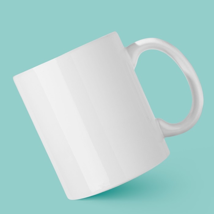 Кружка керамическая «Сейчас я здесь», 320 мл, цвет белый Кружка керамическая «Сейчас я здесь», 320 мл, цвет белый