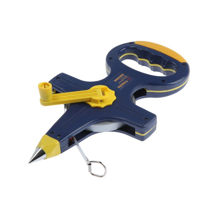 Рулетка геодезическая ТУНДРА, металлическая лента, 50 м х 12.5 мм Рулетка геодезическая ТУНДРА, металлическая лента, 50 м х 12.5 мм