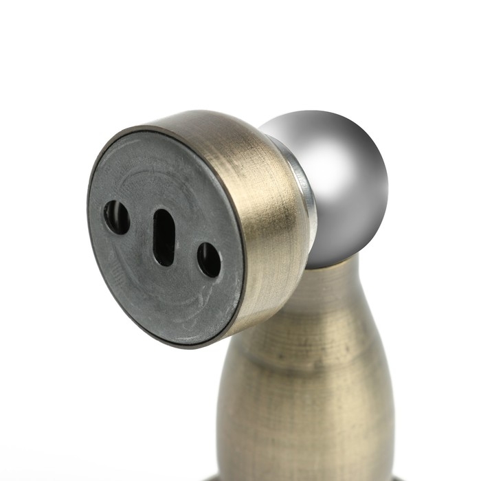 Упор дверной, магнитный LOCKLAND, цвет античная бронза Упор дверной, магнитный LOCKLAND, цвет античная бронза