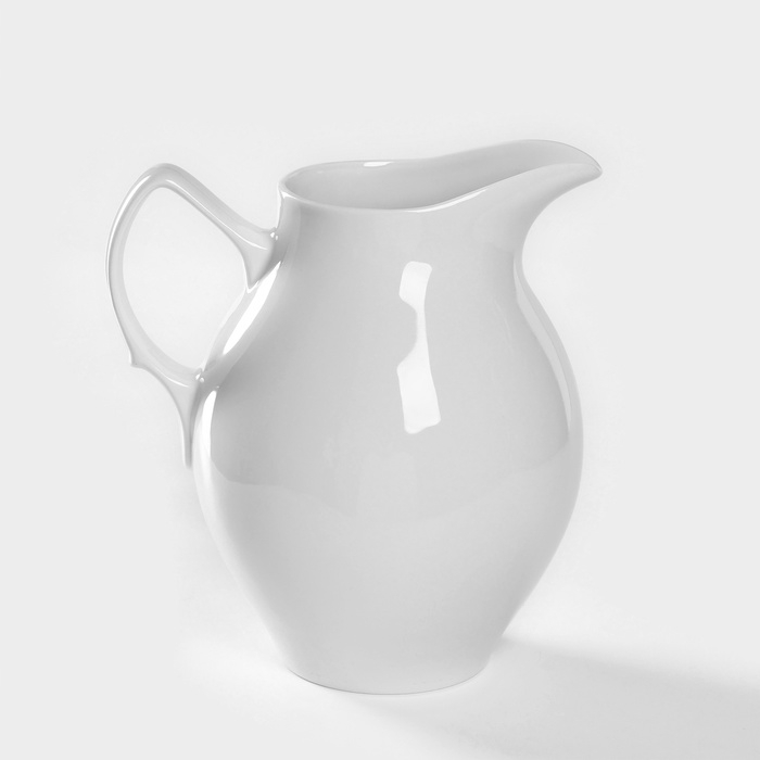 Кувшин фарфоровый «Бельё», 2 л Кувшин фарфоровый «Бельё», 2 л
