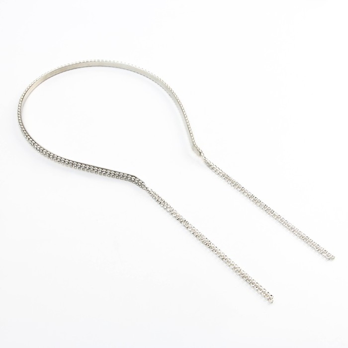 Ободок для волос со стразами «Ты прекрасна» 0.5 х 12 х 21 см Ободок для волос со стразами «Ты прекрасна» 0.5 х 12 х 21 см