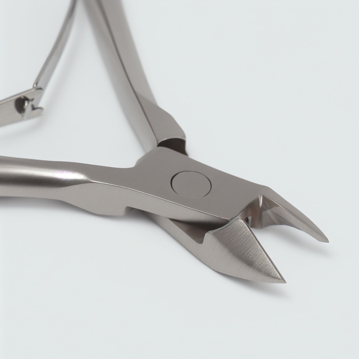 Кусачки маникюрные для кутикулы, двойная пружина, 10 см, длина лезвия - 12 мм, на блистере, цвет серебристый Кусачки маникюрные для кутикулы, двойная пружина, 10 см, длина лезвия - 12 мм, на блистере, цвет серебристый