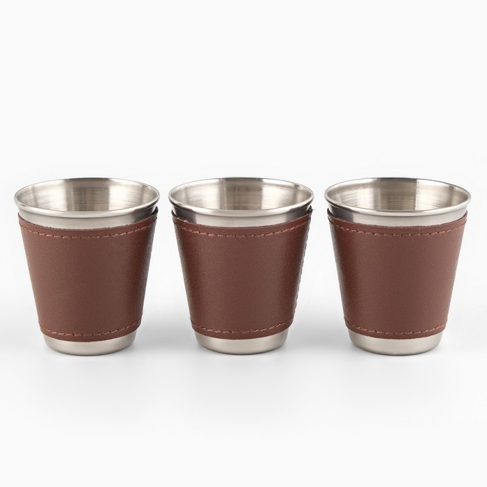 Стопки, набор 3 шт по 70 мл, стопка 6 см Стопки, набор 3 шт по 70 мл, стопка 6 см