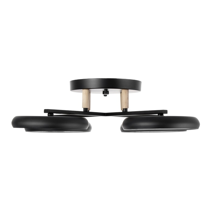 Люстра Люстра "Алис" 4хLED 96Вт 3000-6000К черный 60х60х13 см