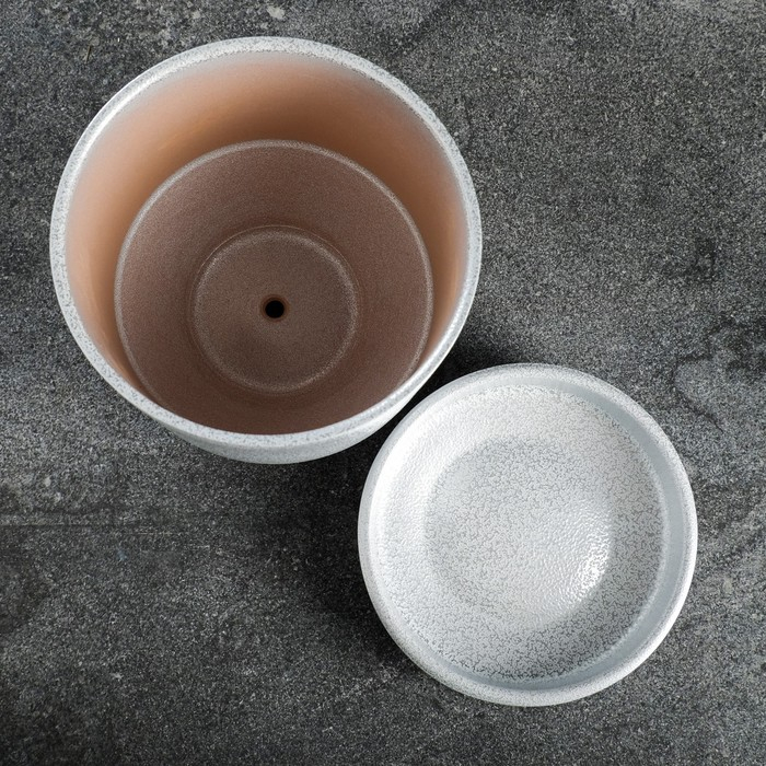 Горшок цветочный Горшок цветочный "Афродита серый" 3,4 л