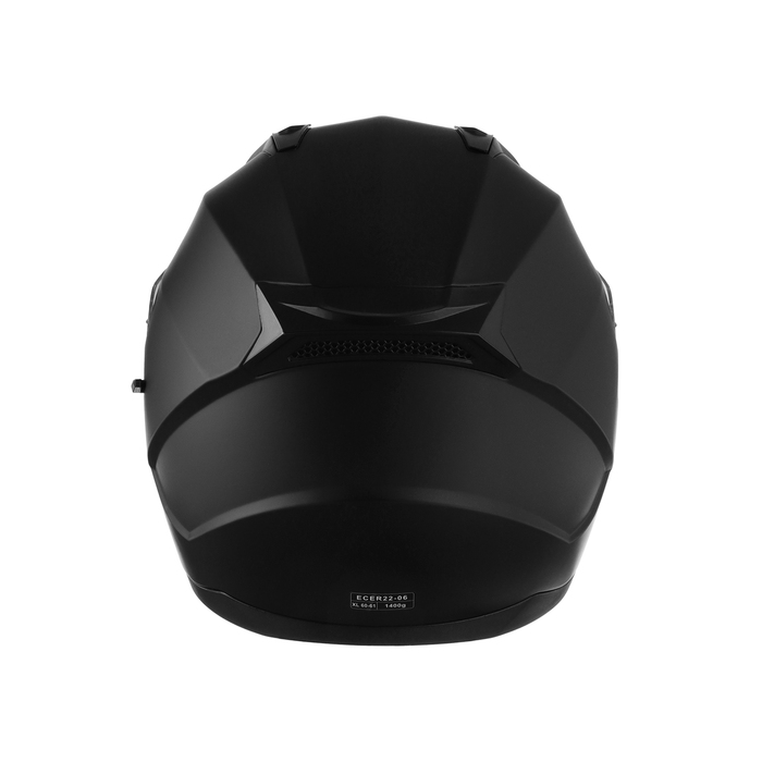 Шлем интеграл с двумя визорами, размер XL (60-61), модель BLD-M67E, черный матовый