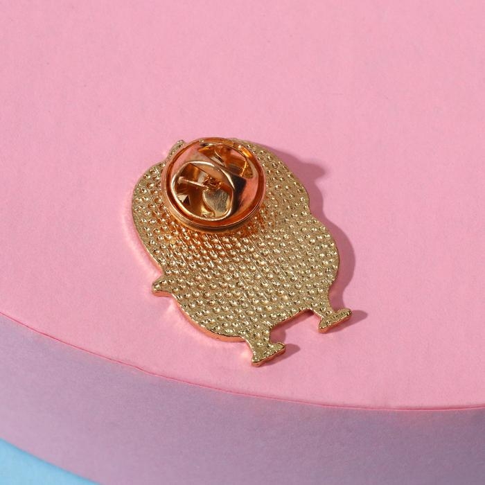 Значок «Цыпа», цвет жёлтый в золоте Значок «Цыпа», цвет жёлтый в золоте