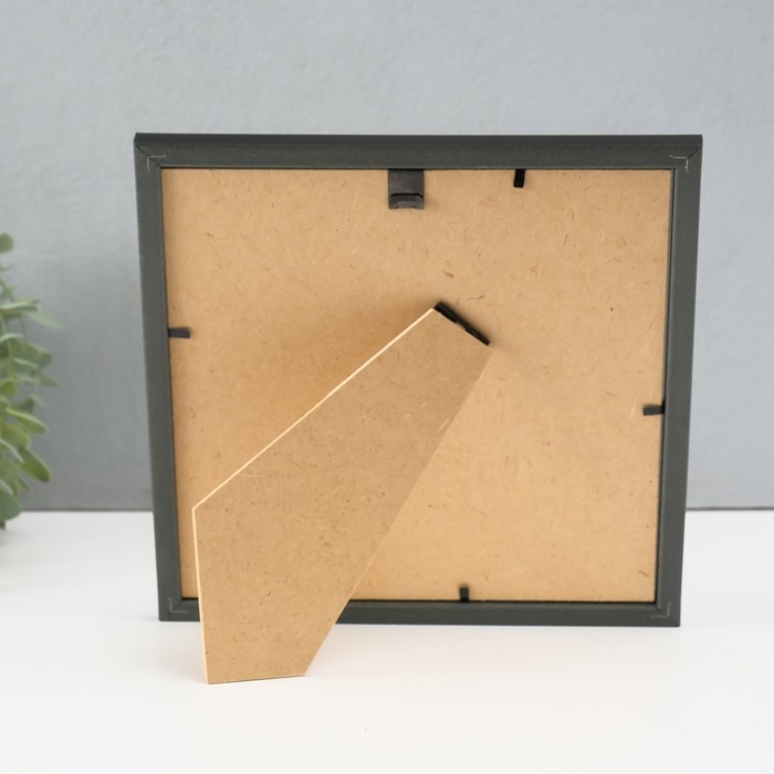 Фоторамка пластик Gallery 20х20 см, 636477-22, чёрный с серебром (пластиковый экран) Фоторамка пластик Gallery 20х20 см, 636477-22, чёрный с серебром (пластиковый экран)