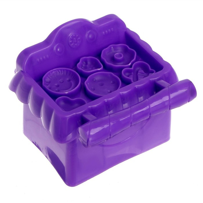 Набор игровой «Новогодние угощения», 6 баночек с пластилином Набор игровой «Новогодние угощения», 6 баночек с пластилином