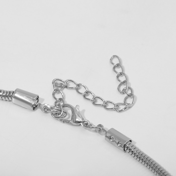 Кулон «Геометрия» круги, цвет серебро, 50 см