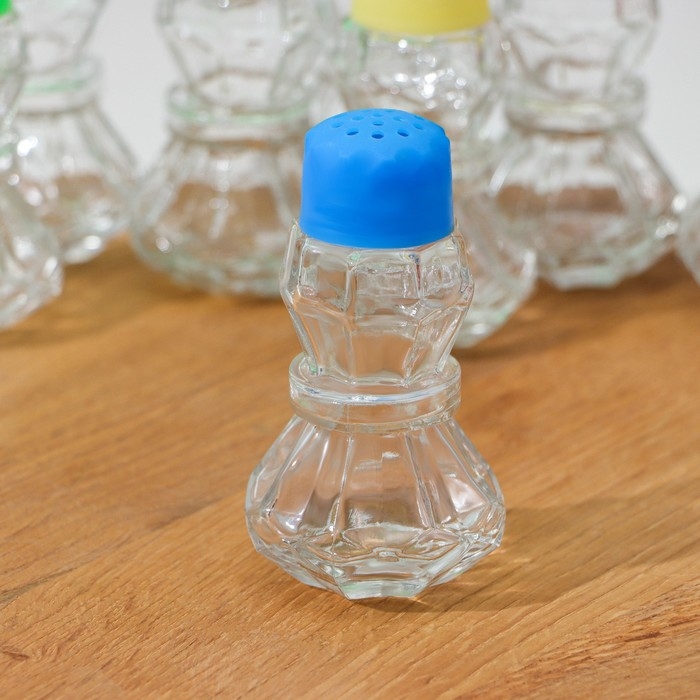 Набор для специй из стекла «Излом», 50 мл, 5×9,5 см, 25 предметов Набор для специй из стекла «Излом», 50 мл, 5×9,5 см, 25 предметов