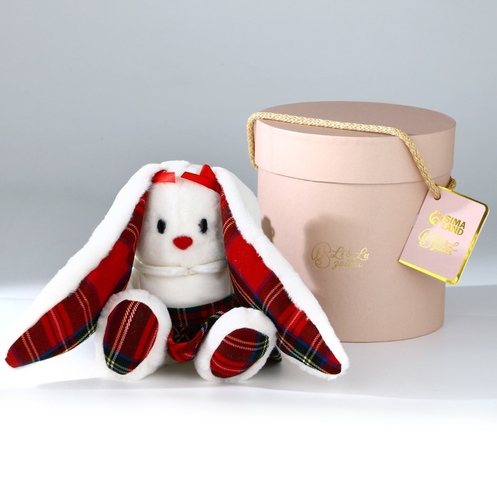 Мягкая игрушка зайка  Мягкая игрушка зайка "Li Школьница", заяц