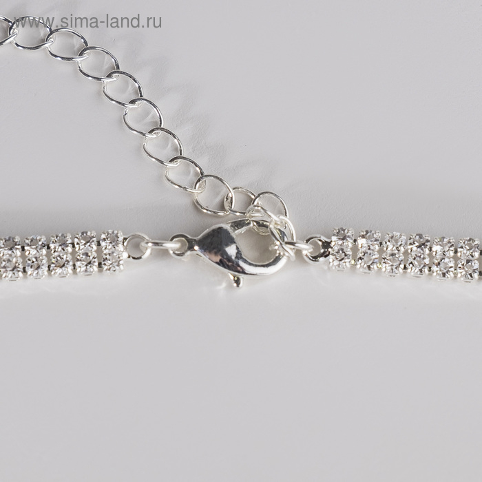 Набор 2 предмета: серьги, кулон «Элегантность» жгут, цвет белый в серебре, 42 см Набор 2 предмета: серьги, кулон «Элегантность» жгут, цвет белый в серебре, 42 см