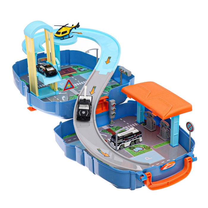 Парковка «Полиция погоня», в рюкзаке Парковка «Полиция погоня», в рюкзаке