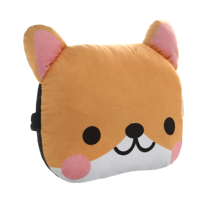 Подушка на подголовник МАТЕХ CUTIE LINE, 30 х 25 х 10 см, коричневый, белый Подушка на подголовник МАТЕХ CUTIE LINE, 30 х 25 х 10 см, коричневый, белый