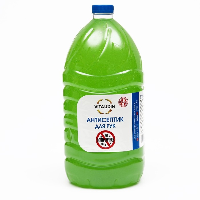 Антисептик VITA UDIN, для рук, гель, 5 л Антисептик VITA UDIN, для рук, гель, 5 л
