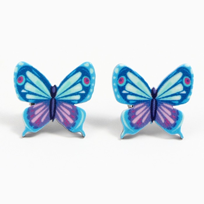 Серьги «Принцесса», 2 х 1,5 см Серьги «Принцесса», 2 х 1,5 см