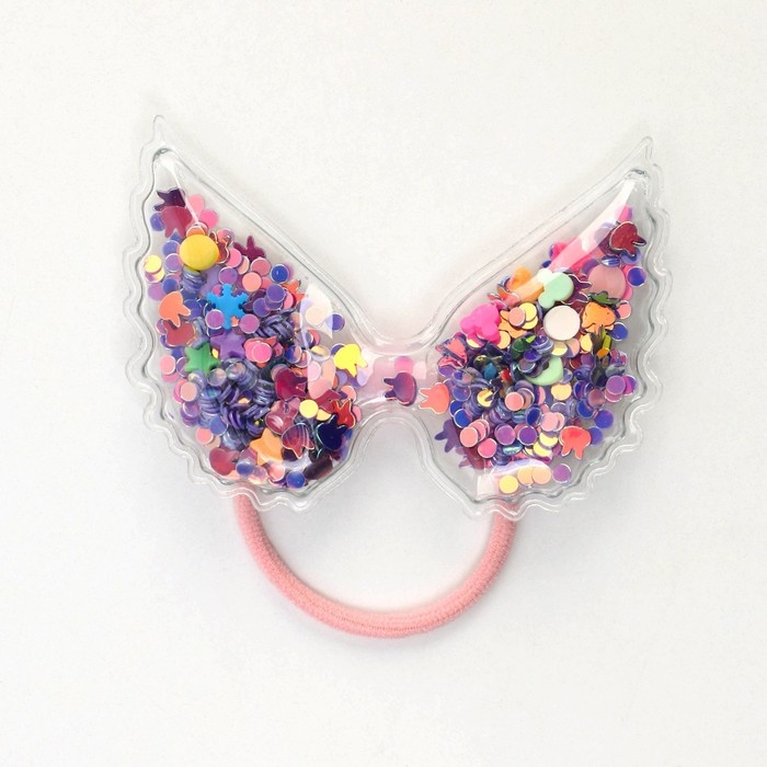 Резинка для волос с шейкером новогодняя «Самой нежной» на Новый год, d = 5 см Резинка для волос с шейкером новогодняя «Самой нежной» на Новый год, d = 5 см