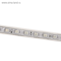 Светодиодная лента Ecola 14 × 7 мм, 100 м, IP68, SMD5050, 30 LED/м, 7.2 Вт/м, 220 В, RGB