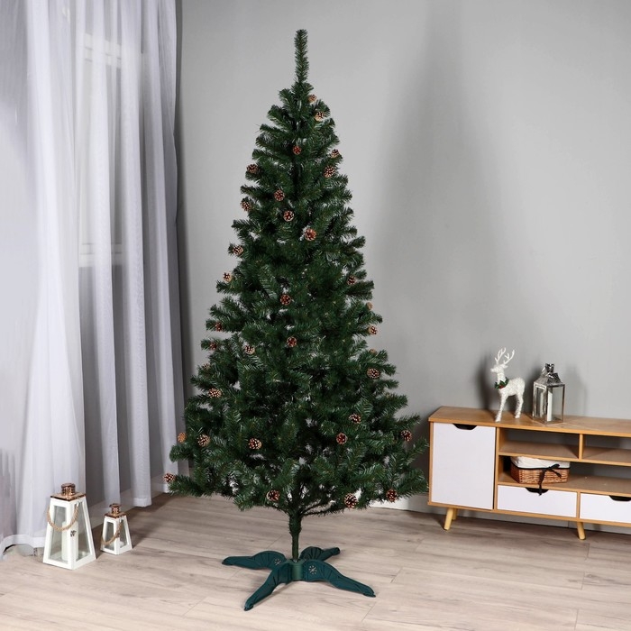 Ёлка искусственная  Ёлка искусственная "Сибирская с шишками " 220 см