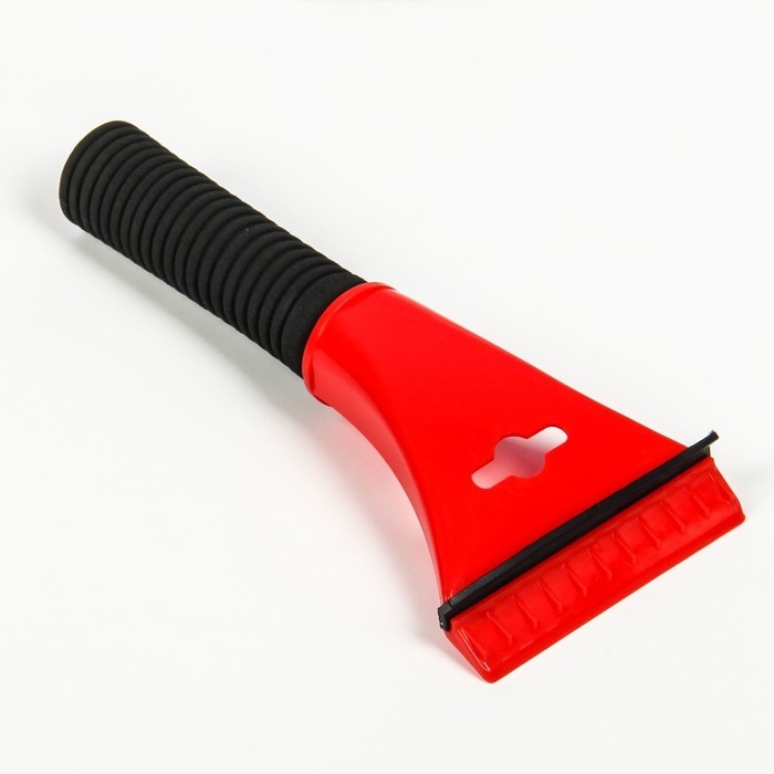Скребок для льда TORSO с водосгоном, 21 см, мягкая ручка, микс Скребок для льда TORSO с водосгоном, 21 см, мягкая ручка, микс