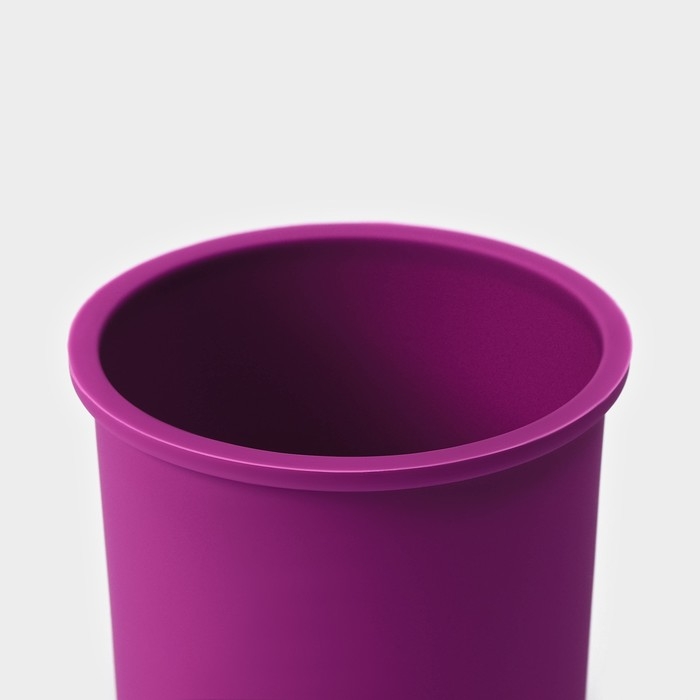 Форма для выпечки Доляна «Кулич», силикон, внешний d=9 см, внутренний d=8 см, диаметр d=7,5 см, цвет фиолетовый Форма для выпечки Доляна «Кулич», силикон, внешний d=9 см, внутренний d=8 см, диаметр d=7,5 см, цвет фиолетовый