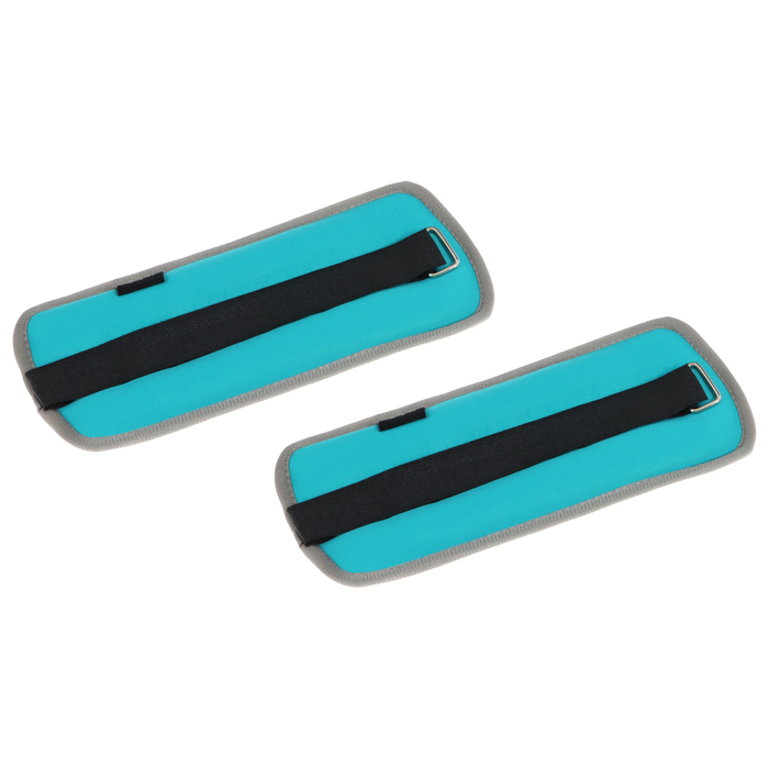 Утяжелители неопреновые ONLYTOP, 2 шт. х 0,5 кг, цвет мятный Утяжелители неопреновые ONLYTOP, 2 шт. х 0,5 кг, цвет мятный