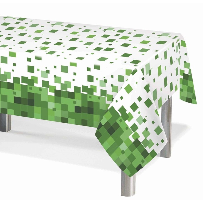 Скатерть одноразовая «Пиксели», размер 120 × 180 см Скатерть одноразовая «Пиксели», размер 120 × 180 см