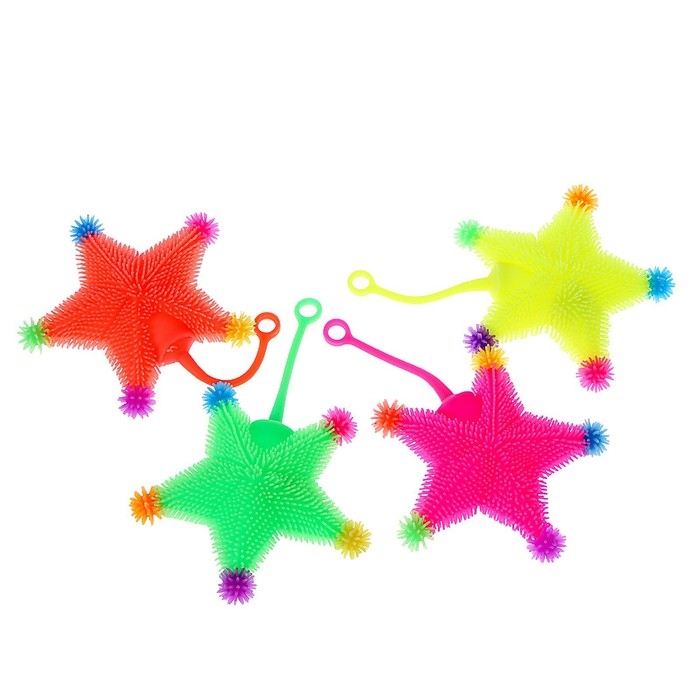 Антистресс сквиш мялка «Звёзды», цвета МИКС, в шоубоксе Антистресс сквиш мялка «Звёзды», цвета МИКС, в шоубоксе