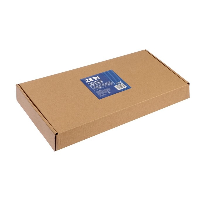 Смеситель для кухни ZEIN Z7213, однорычажный, картридж керамика 40 мм, латунь, хром Смеситель для кухни ZEIN Z7213, однорычажный, картридж керамика 40 мм, латунь, хром