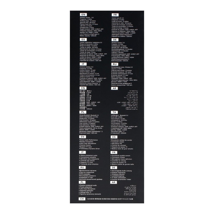 Портативная колонка Borofone BR15, 10 Вт, BT5.0, AUX, FM, microSD, USB, 1200 мАч, чёрная Портативная колонка Borofone BR15, 10 Вт, BT5.0, AUX, FM, microSD, USB, 1200 мАч, чёрная