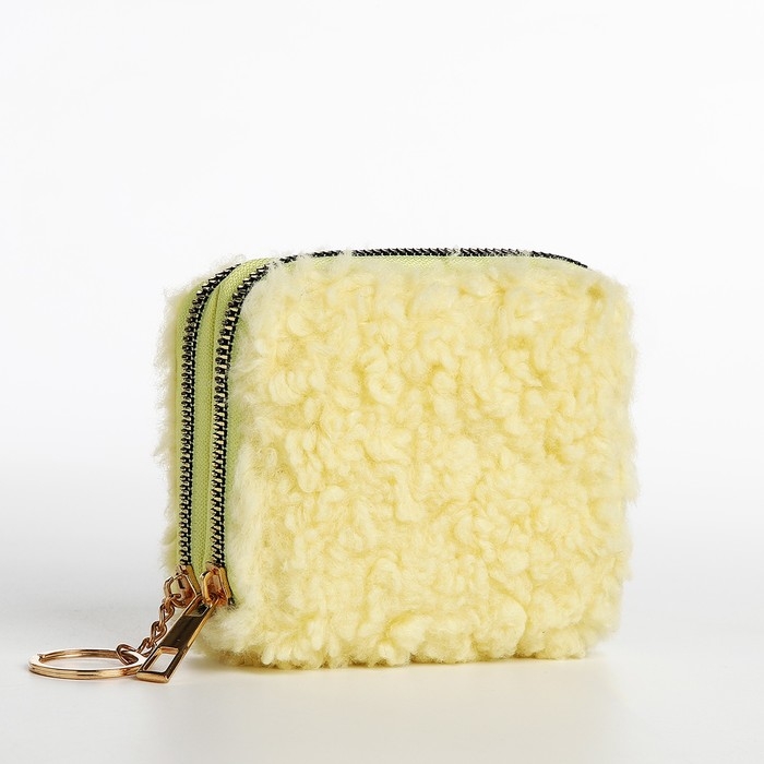 Кошелёк на молнии, цвет жёлтый Кошелёк на молнии, цвет жёлтый