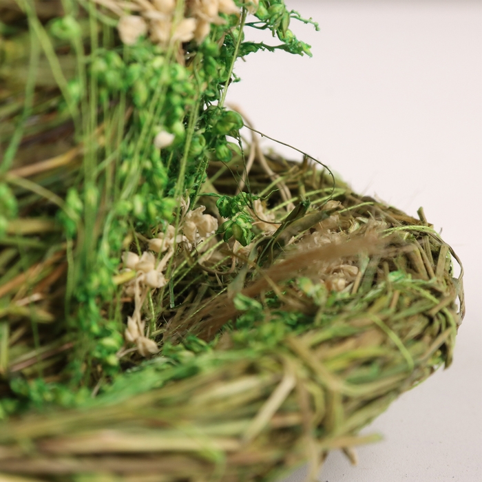 Кашпо, 23 х 20 х 13 см, трава Кашпо, 23 х 20 х 13 см, трава