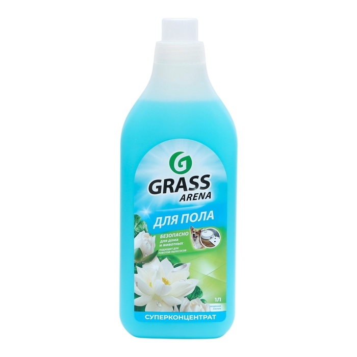 Средство для мытья полов с полирующим эффектом ARENA "Водяная лилия", 1 л