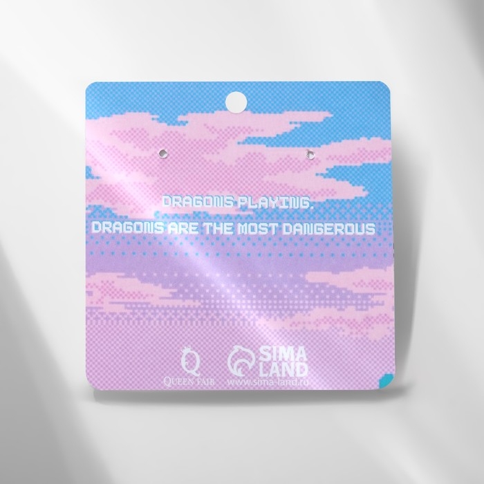 Серьги ассорти «Япония» извивающиеся драконы, цвет красно-жёлтый в золоте Серьги ассорти «Япония» извивающиеся драконы, цвет красно-жёлтый в золоте