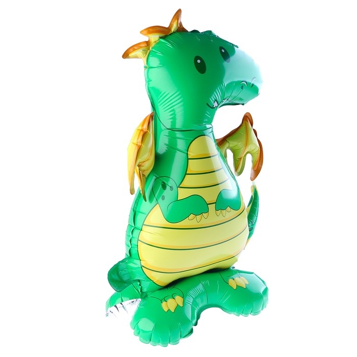 Шар фольгированный 18" &laquo;Милый дракоша&raquo;, на подставке, под воздух