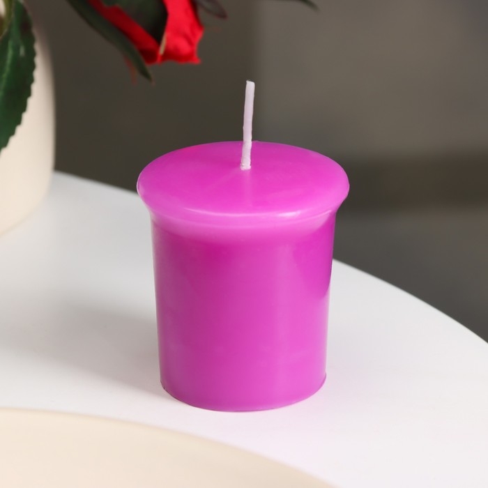 Свеча ароматическая  Свеча ароматическая "Black Cherry", черная вишня, 5х4,5 см