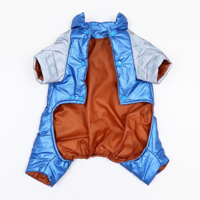 Комбинезон Комбинезон "Ультра", размер 14 (ДС 32 см, ОГ 42 см, ОШ 31 см), синий