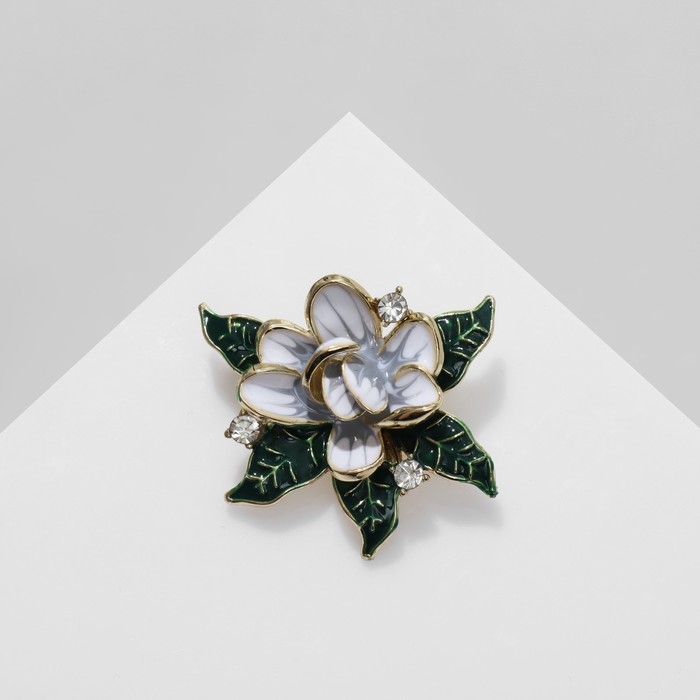 Брошь «Цветок» градиент, цветная в золоте Брошь «Цветок» градиент, цветная в золоте