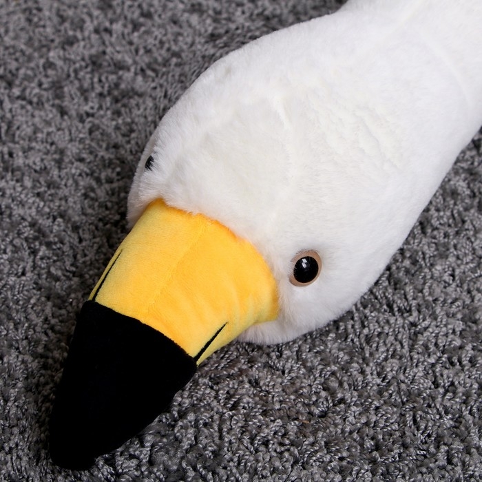 Мягкая игрушка «Фламинго», 130 см, цвет белый