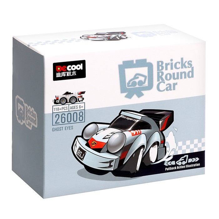 Конструктор инерционный «Спорткар», 118 деталей Конструктор инерционный «Спорткар», 118 деталей