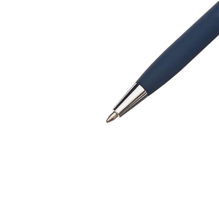 Ручка шариковая поворотная, 0.7 мм, BrunoVisconti PALERMO, стержень синий, металлический корпус Soft Touch чёрный, в футляре Ручка шариковая поворотная, 0.7 мм, BrunoVisconti PALERMO, стержень синий, металлический корпус Soft Touch чёрный, в футляре