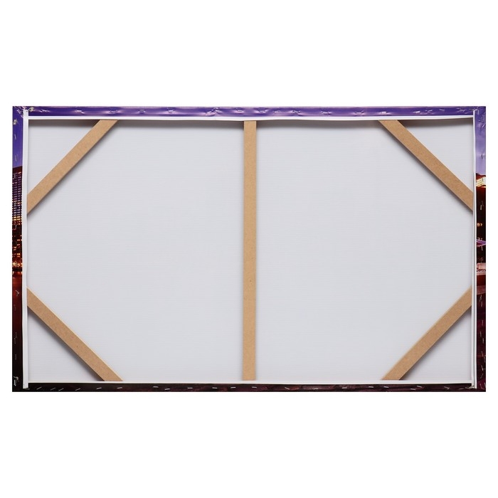 Картина на холсте Картина на холсте "Вечерняя набережная" 60х100 см