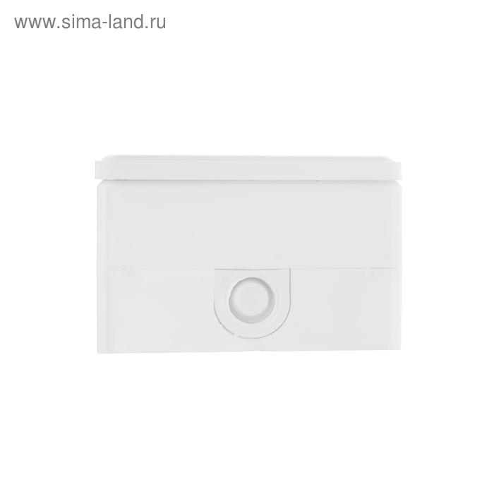 Розетка  Розетка "Элект" РА 16-005, 16 А, 250 В, одноместная, открытая, с з/к, с крышкой