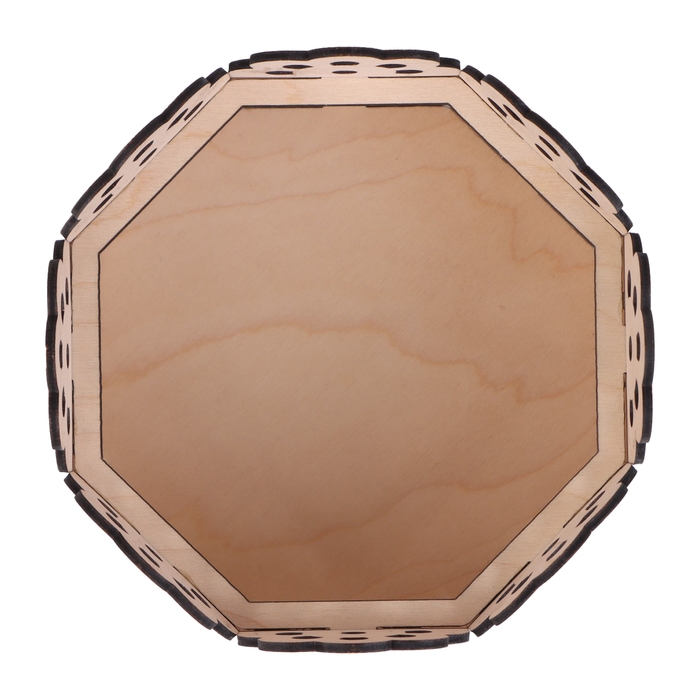 Шкатулка-конфетница  Шкатулка-конфетница "Матрешки", 15х15х11 см