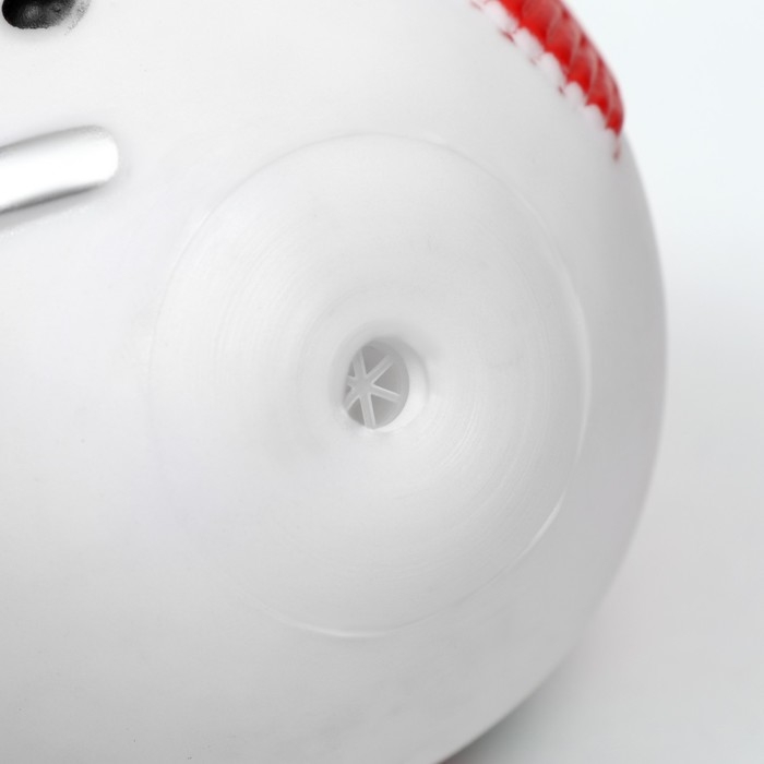 Шар пищащий для собак  Шар пищащий для собак "Весёлый снеговик", виниловый, 8,5 х 8 см